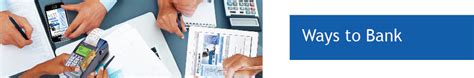 Ways to bank .